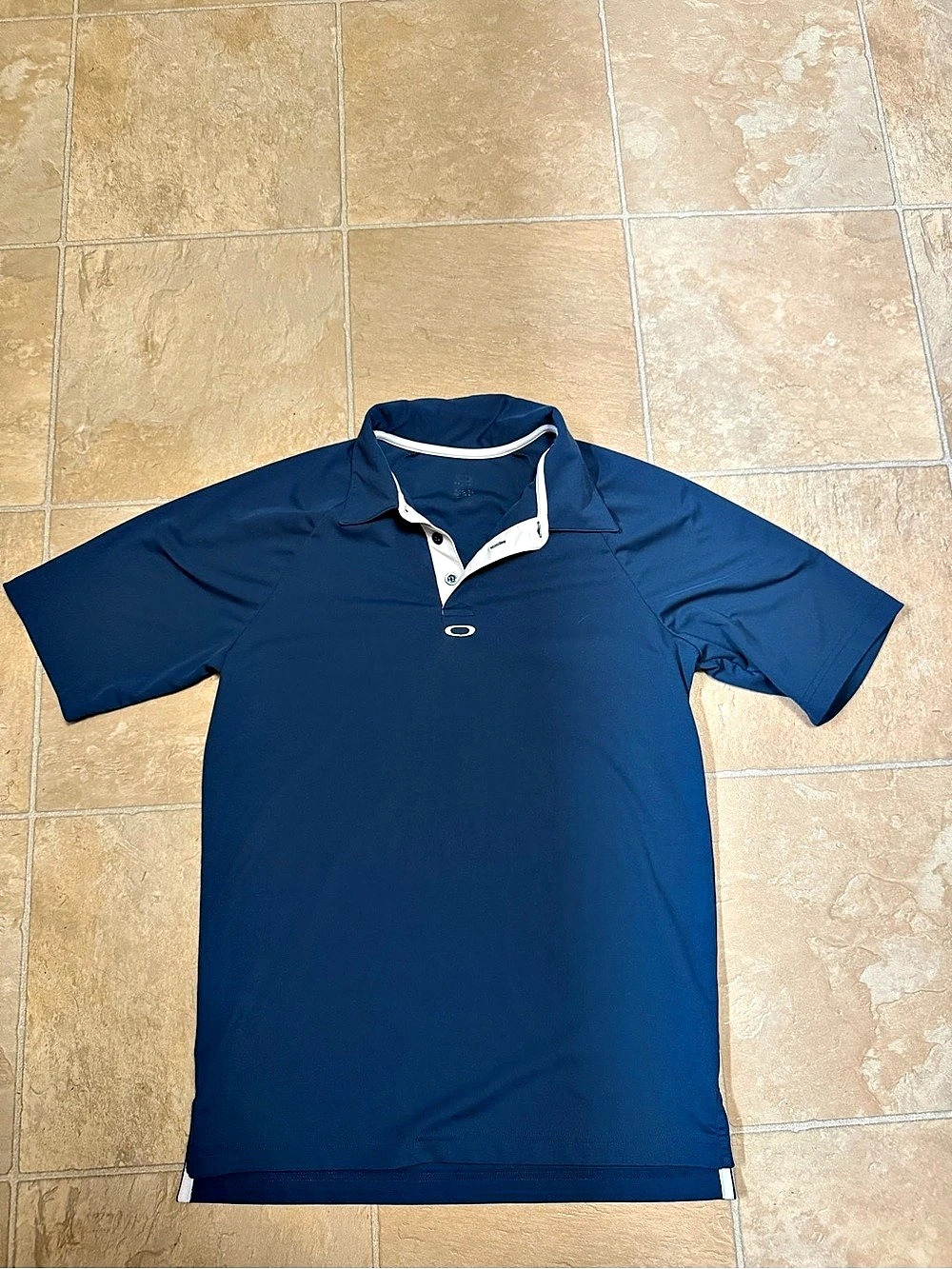 Oakley Men's Blue Polo Shirt